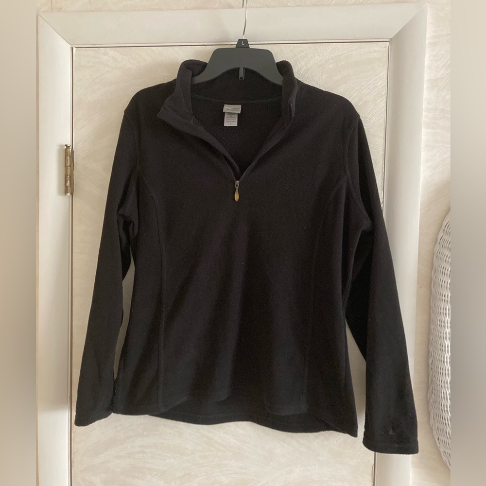 Champion fleece quarter zip sweatshirt